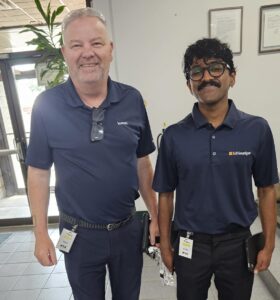 Harry Coates and Harry Vigneswaran - Canadian Sales Team
