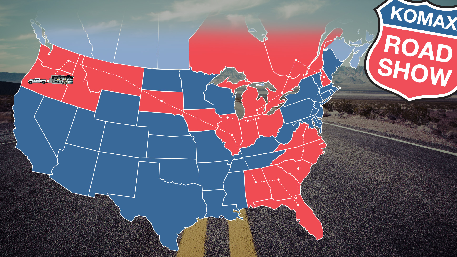 Komax 2026 Roadshow Route