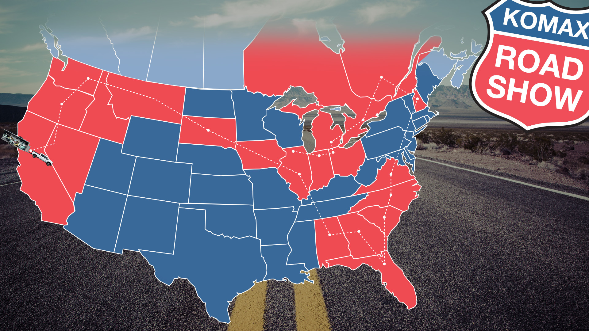 Komax 2026 Roadshow Route